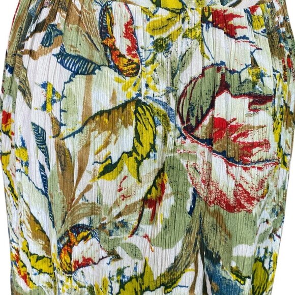 CHELSEA & VIOLET Valley Floral Rope Mini Tropical Sun Dress Sz L #349H - Picture 7 of 10